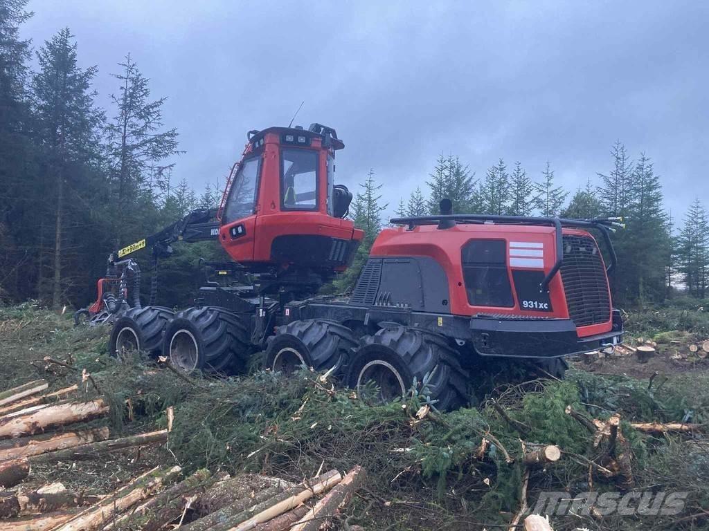 Komatsu 931XC Abbattitrici, Disboscatrici