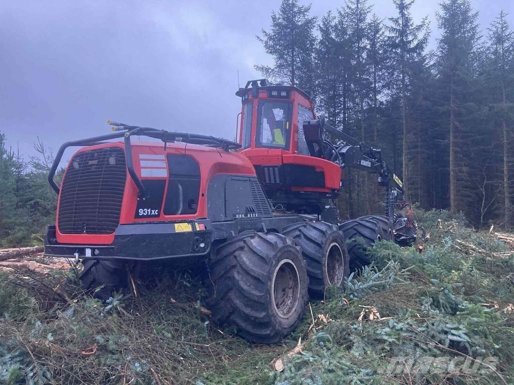 Komatsu 931XC Abbattitrici, Disboscatrici