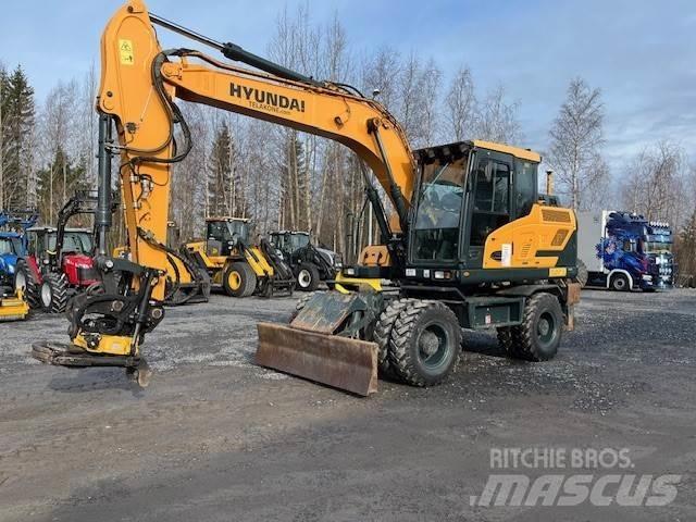 Hyundai HW 140 Escavatori gommati