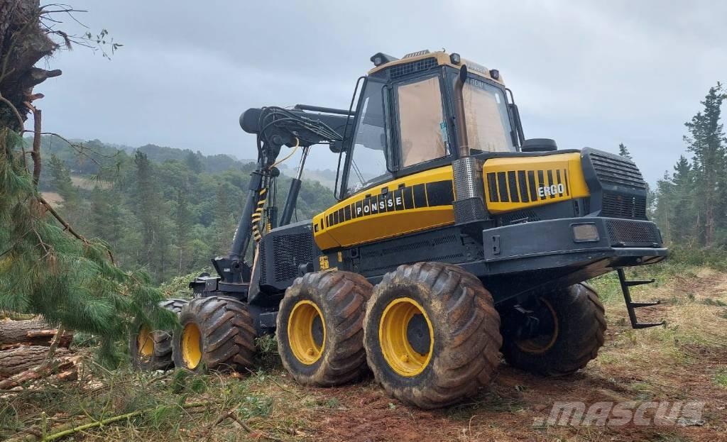 Ponsse Ergo 8W Abbattitrici, Disboscatrici