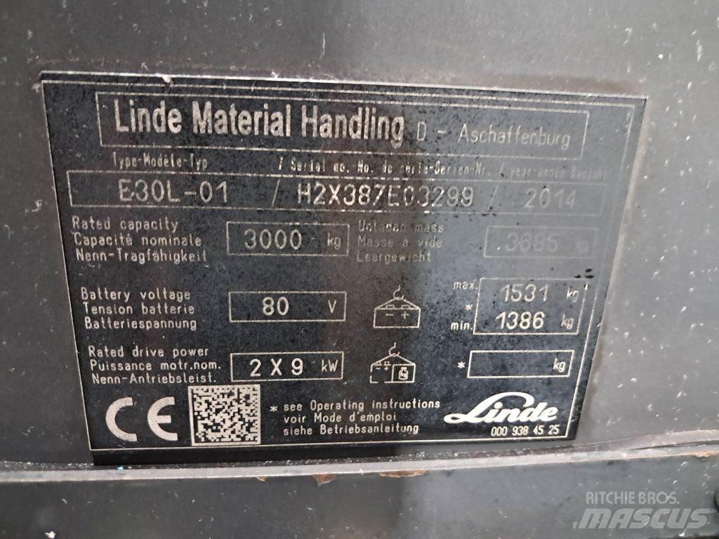 Linde E30L-01 Carrelli elevatori elettrici