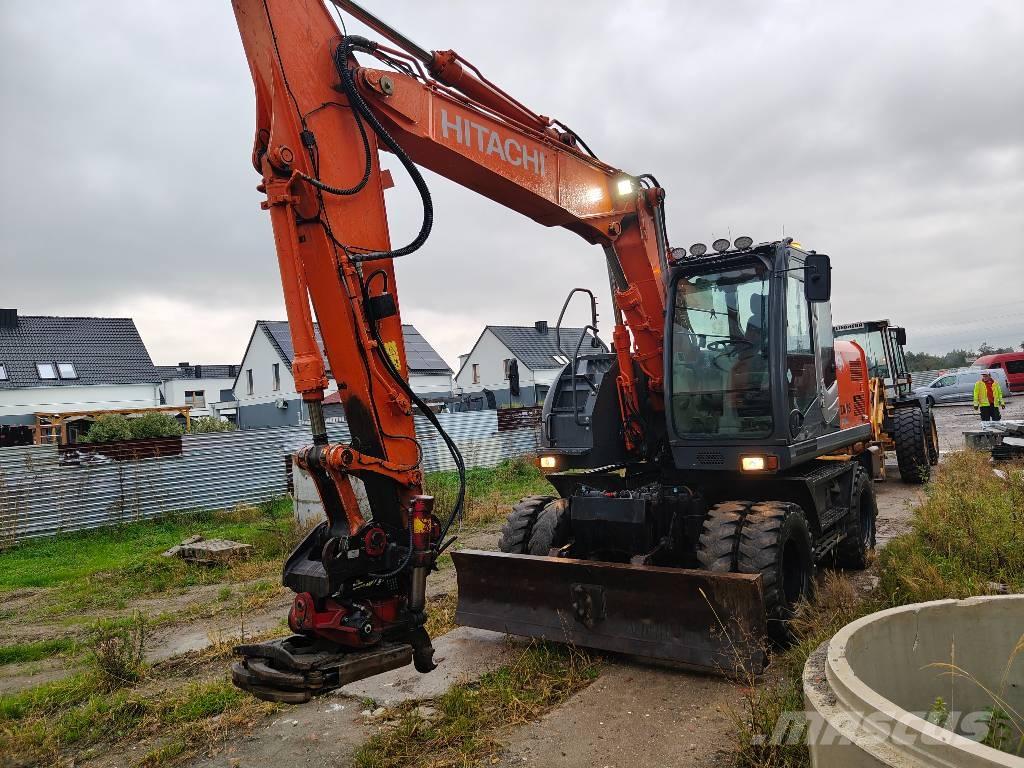 Hitachi ZX 140 W-5 Escavatori gommati