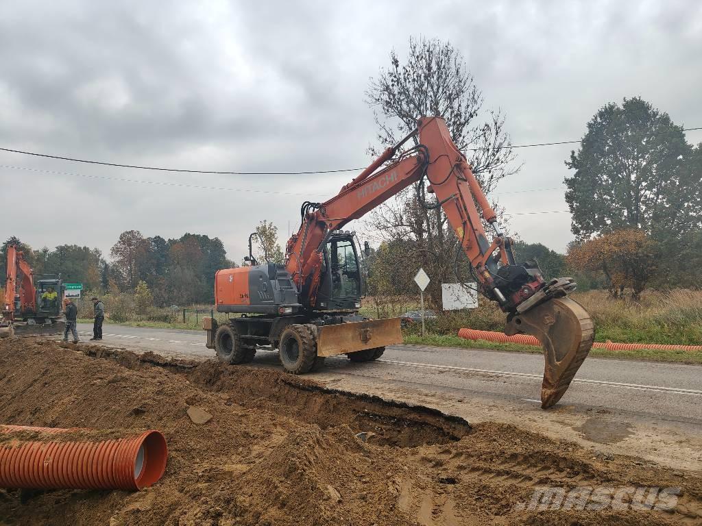 Hitachi ZX 140 W-5 Escavatori gommati