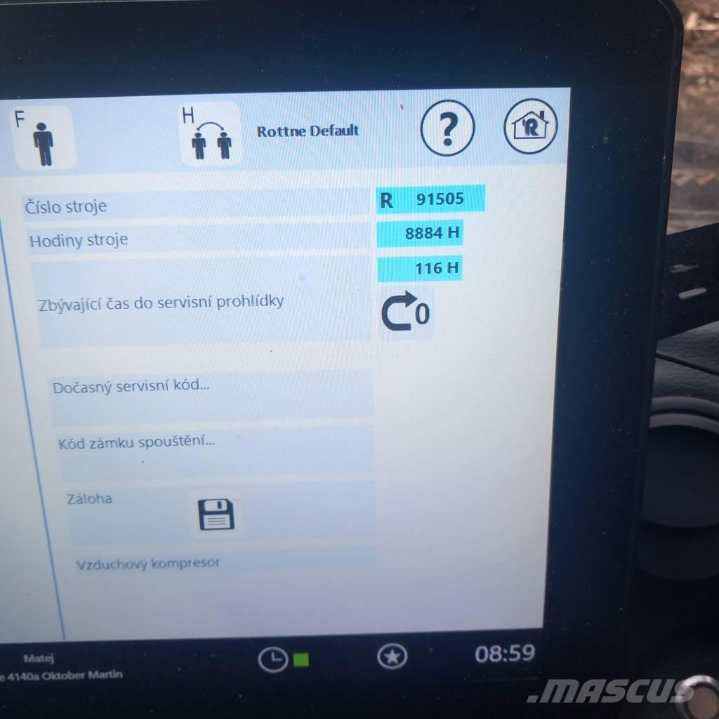 Rottne H21D Abbattitrici, Disboscatrici