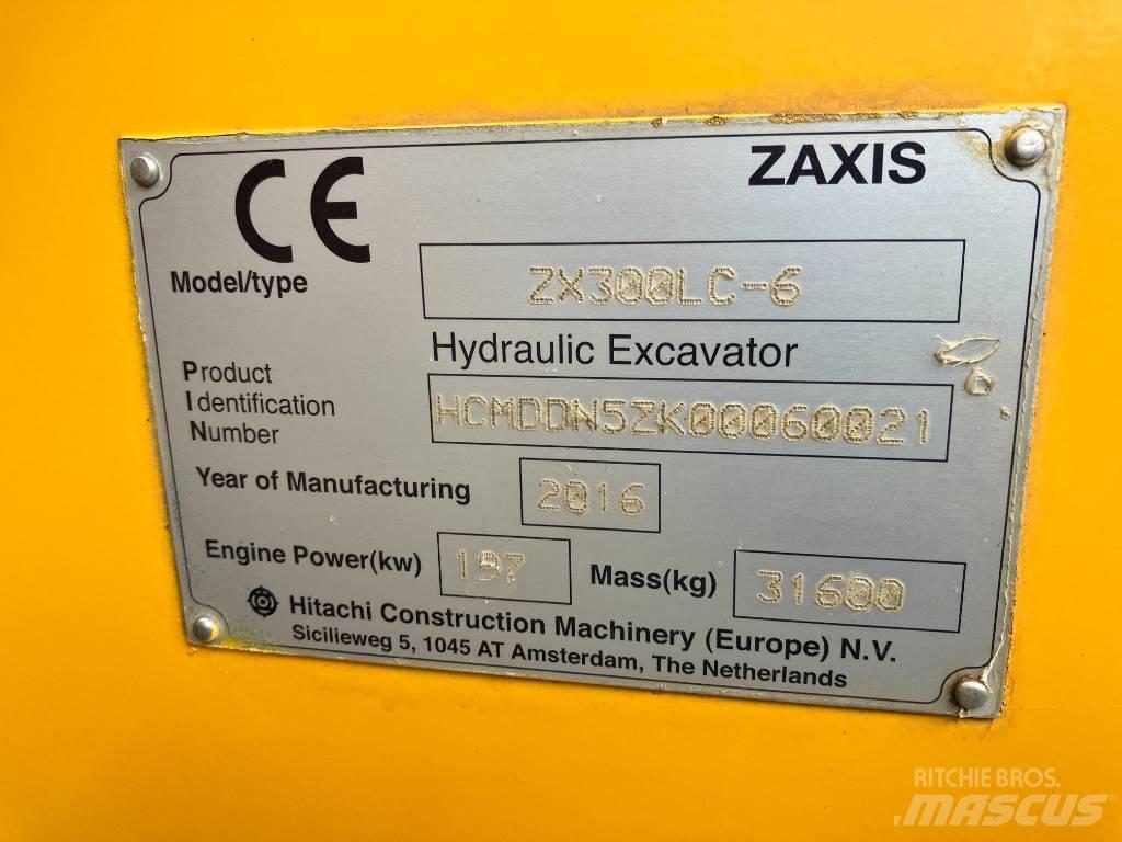 Hitachi ZX300 LC-6 Escavatori cingolati