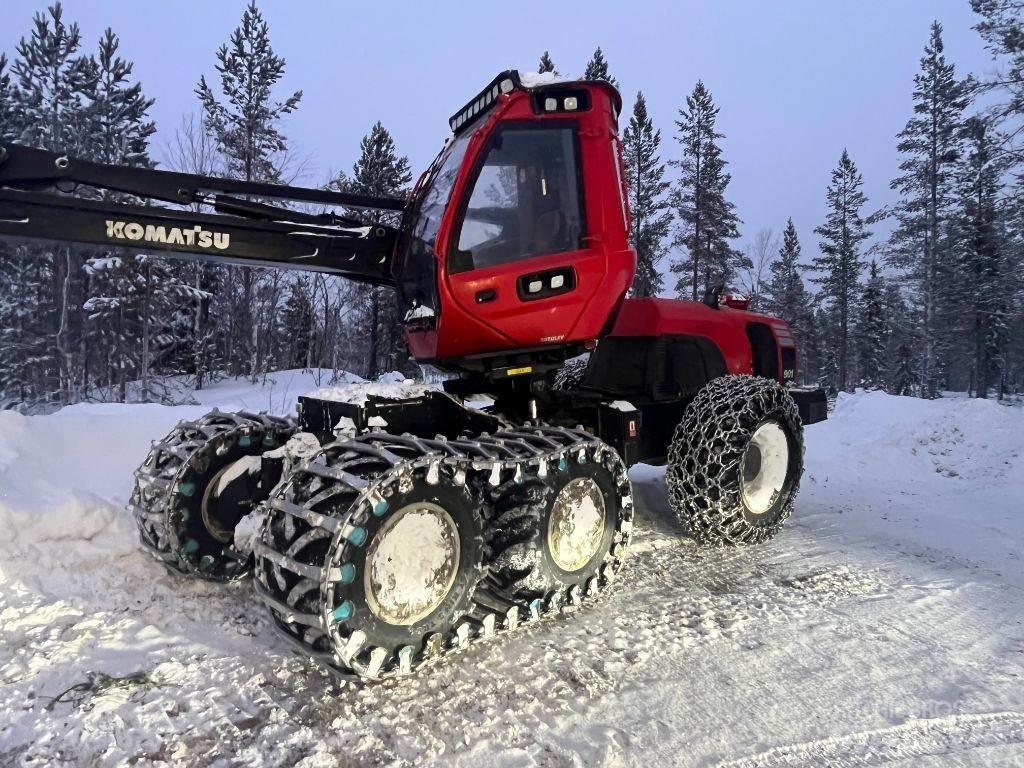 Komatsu 901 Abbattitrici, Disboscatrici