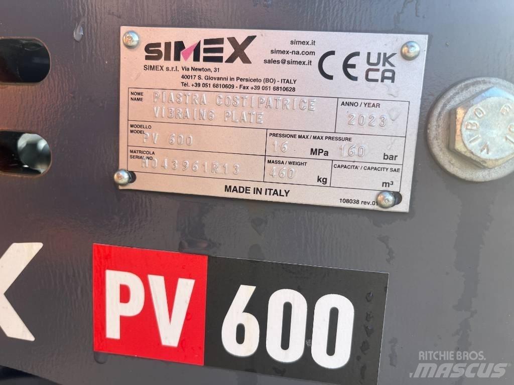 Simex PV600 Altri componenti