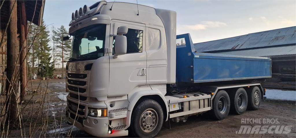 Scania R580 V8 Camion con gancio di sollevamento