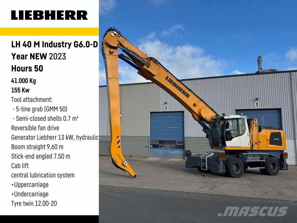 Liebherr LH40 Movimentazione rifiuti