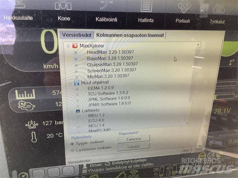 Komatsu 911 Abbattitrici, Disboscatrici
