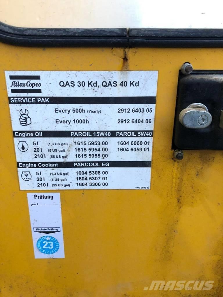 Atlas Copco QAS 30 Generatori diesel