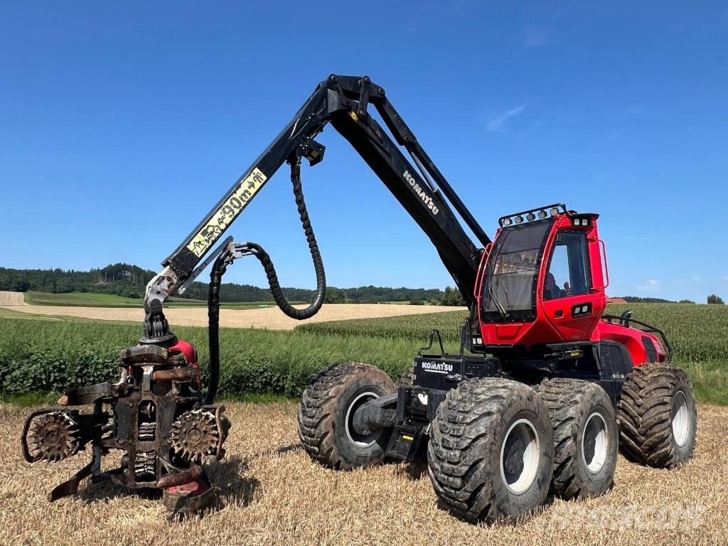 Komatsu 951 Abbattitrici, Disboscatrici