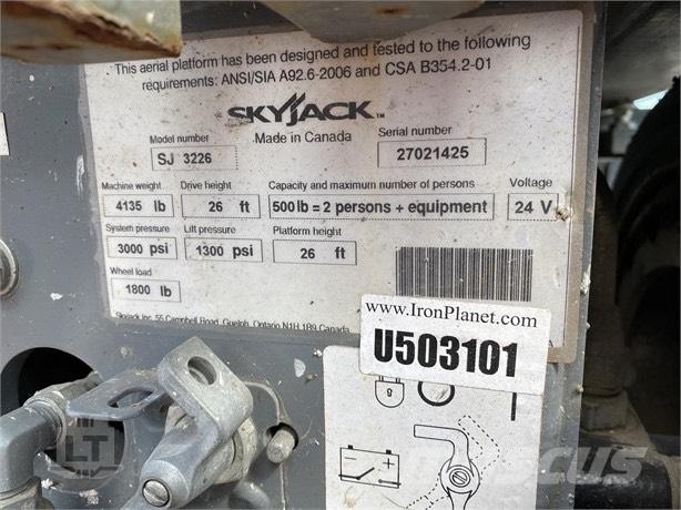 SkyJack SJ III 3226 Piattaforme a pantografo
