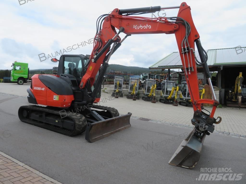 Kubota KX 080-4 Miniescavatori