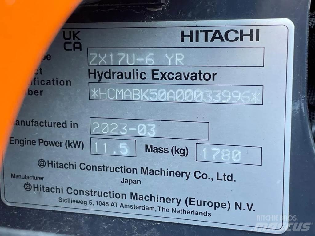 Hitachi ZX17U Miniescavatori