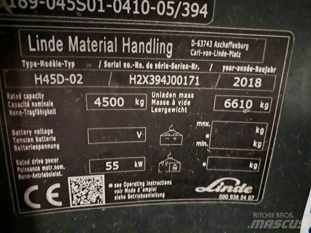 Linde H45D-02 Carrelli elevatori diesel