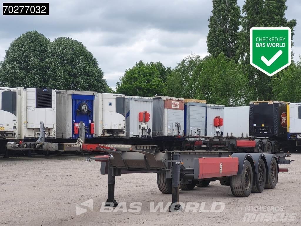 Van Hool 3 axles Semirimorchi portacontainer