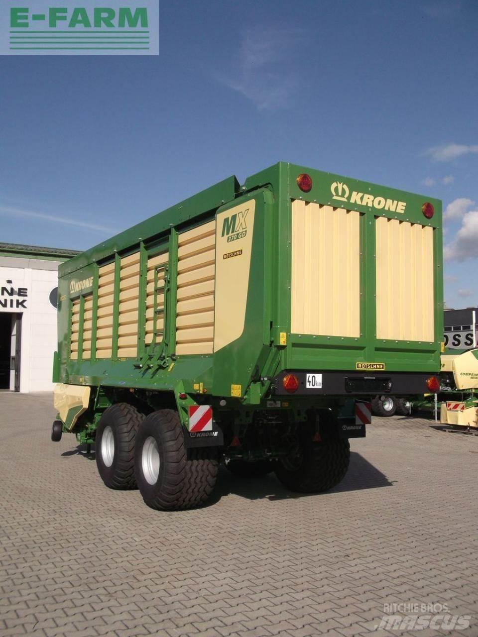 Krone mx 370 gd Carri per la granella