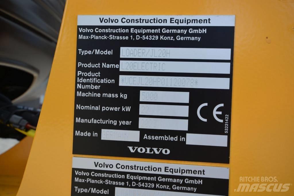 Volvo L 20 electric Pale gommate