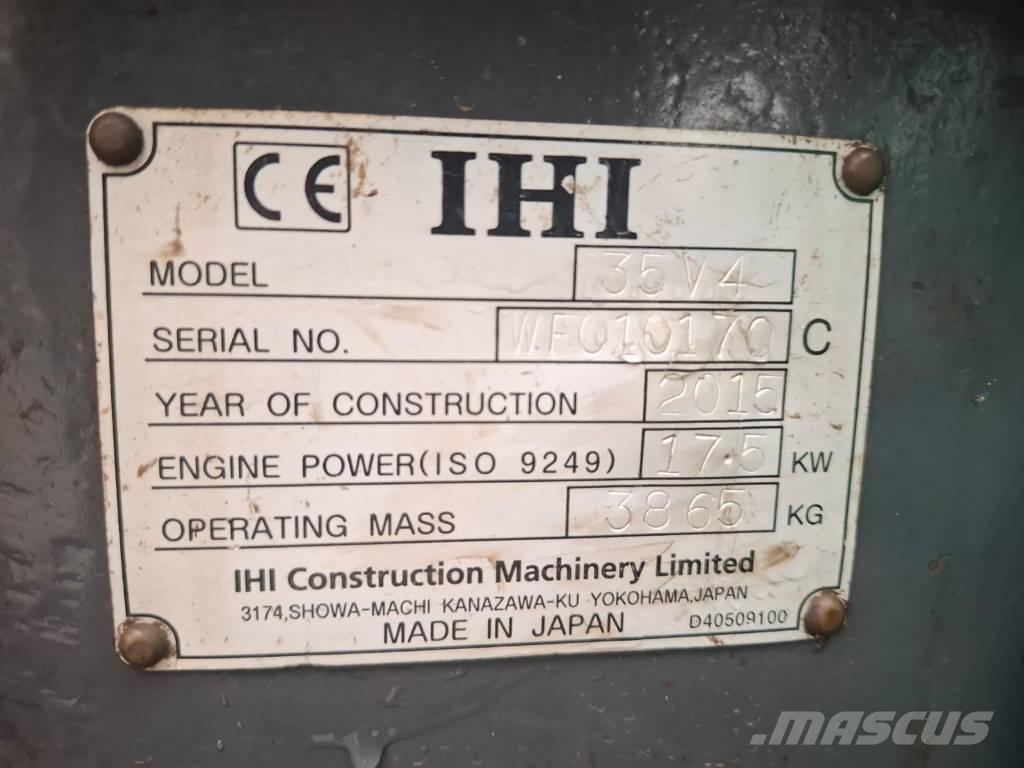 IHI 35 V4 Miniescavatori