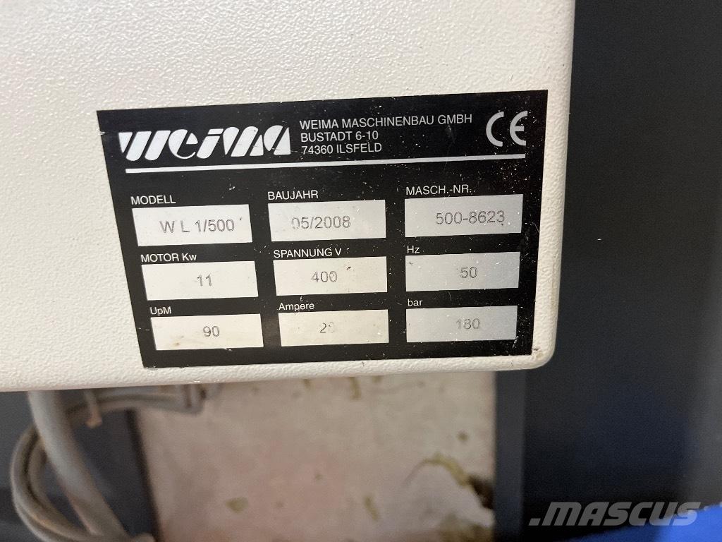 Weima WL 1/500 Macchine e impianti per macinazione