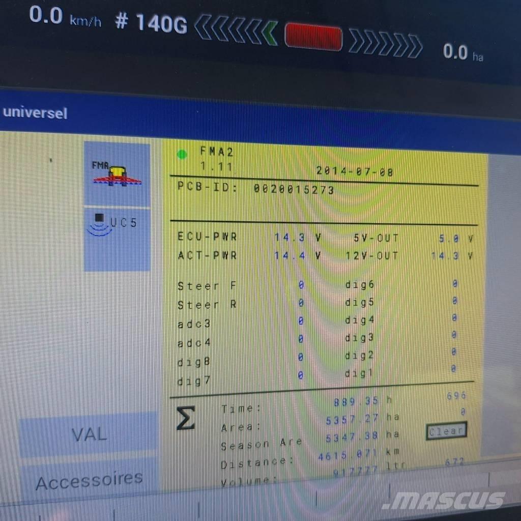 Vicon IXTER B 18 Irroratori montati