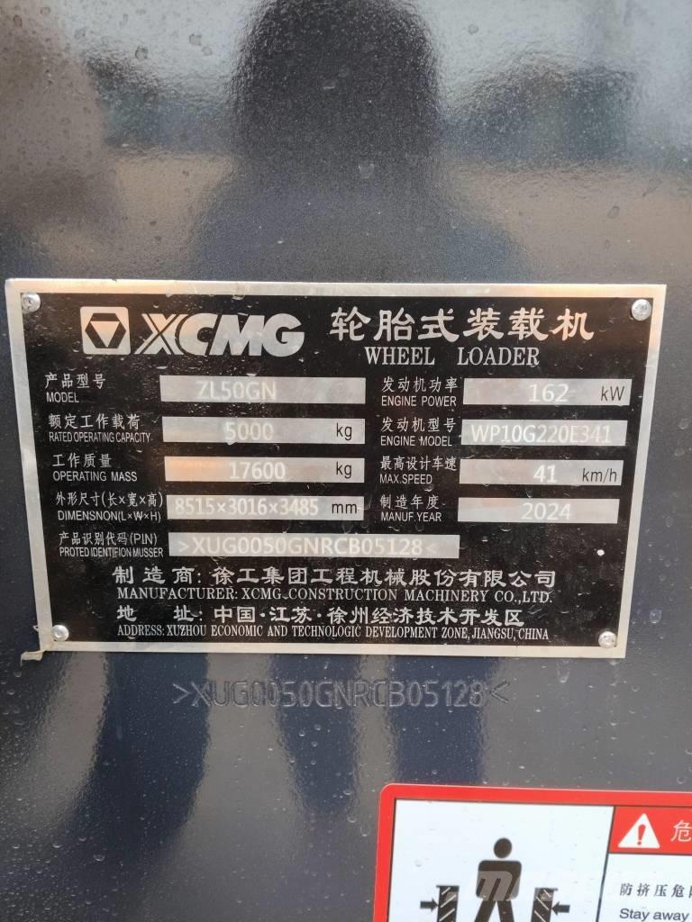 XCMG ZL 50 GN Pale gommate