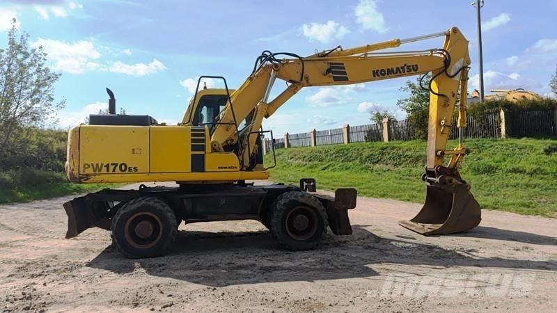 Komatsu PW 170-6 Escavatori gommati