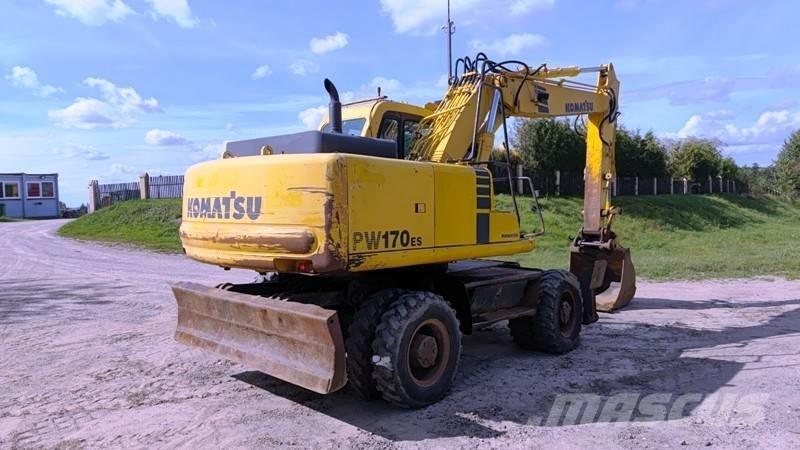Komatsu PW 170-6 Escavatori gommati