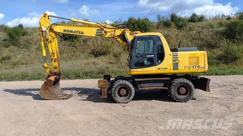 Komatsu PW 170-6 Escavatori gommati