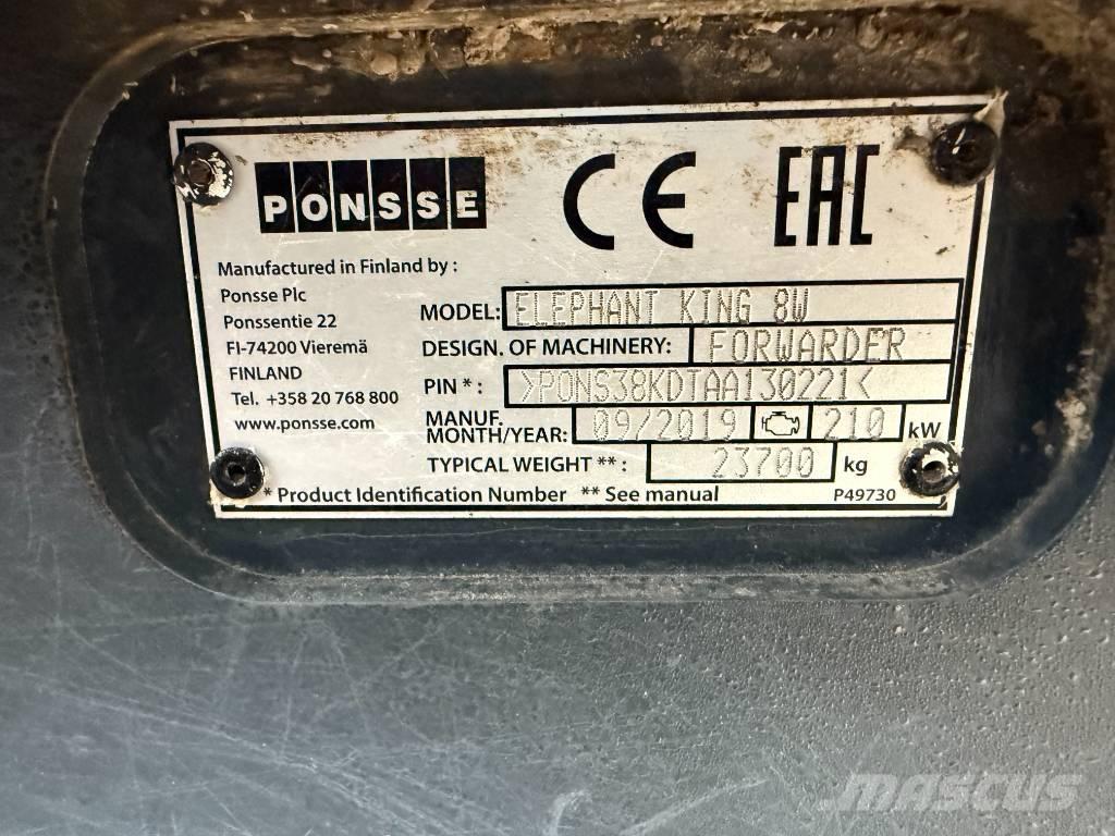 Ponsse Elephant King Forwarder