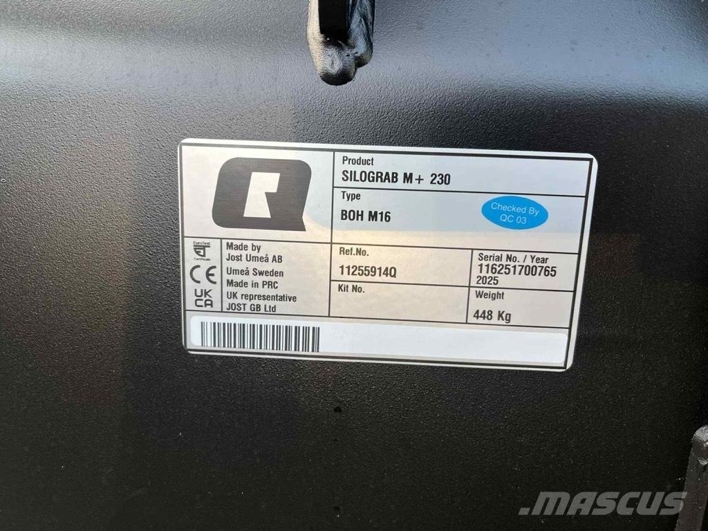 Ålö Silograb M+ 230cm Pale frontali e scavatori