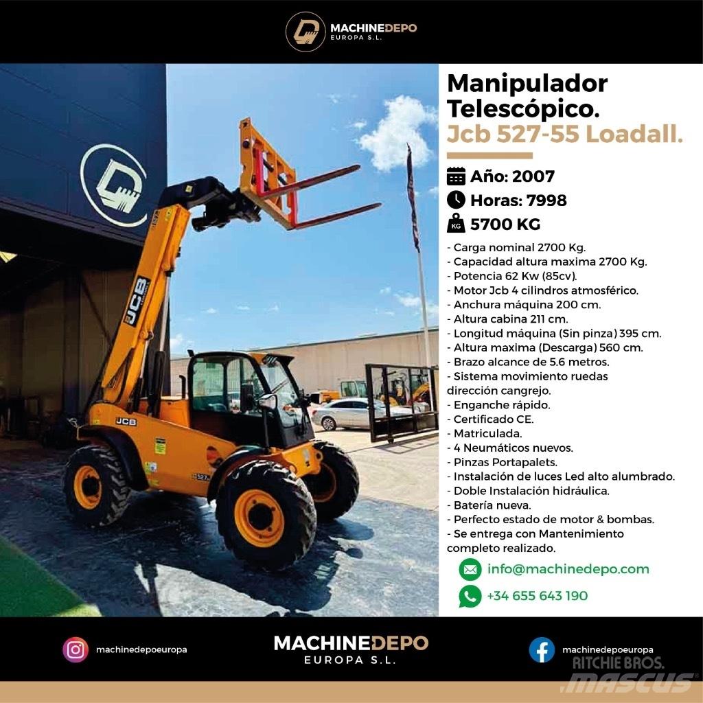 JCB 527-55 Sollevatori telescopici