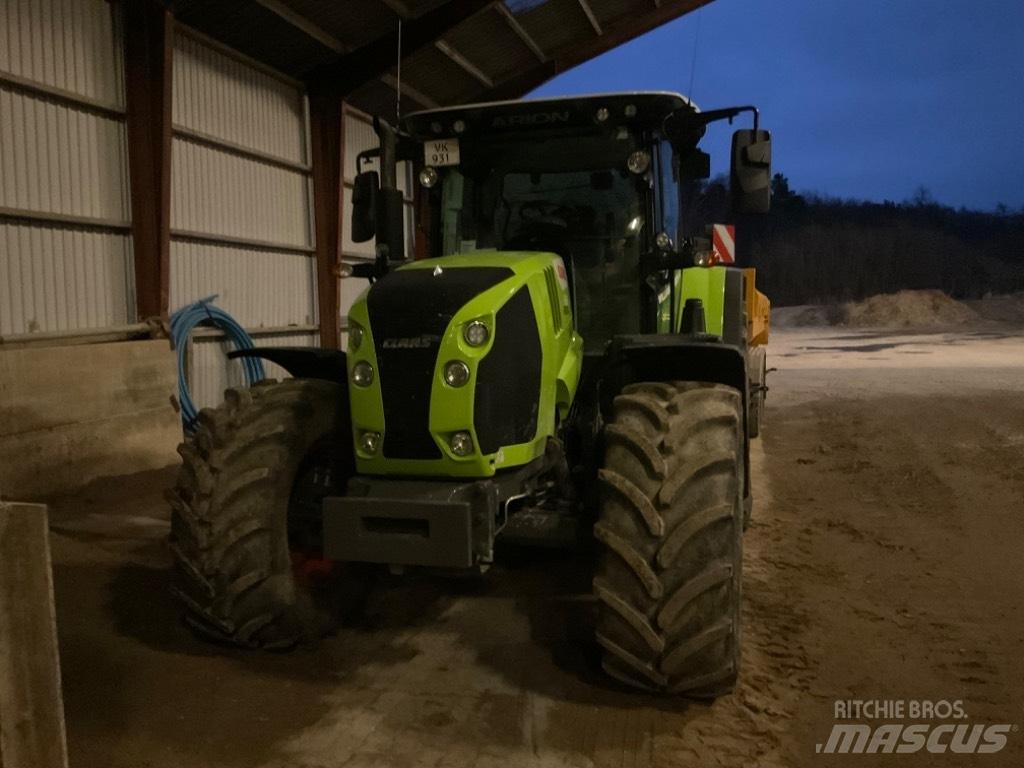 CLAAS ARION 650 cis + Trattori