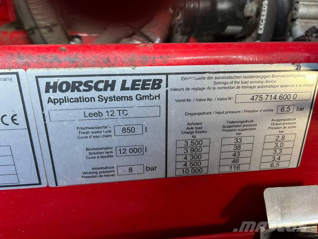 Horsch Leeb 12 TD Irroratrici trainate