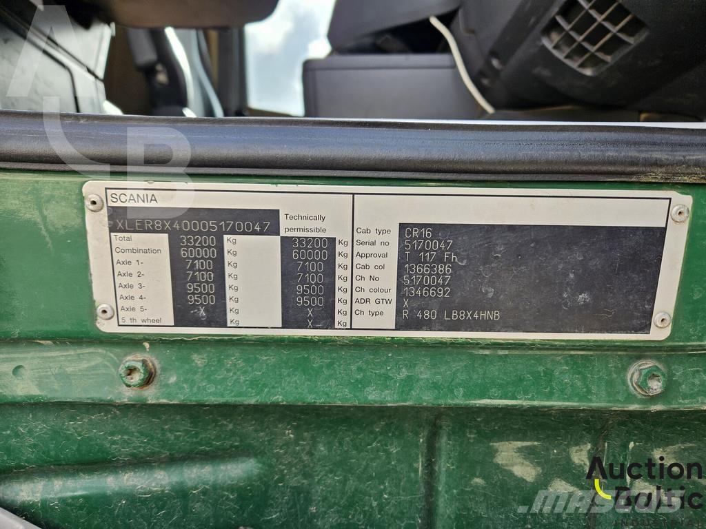 Scania R 480 Camion ribaltabili