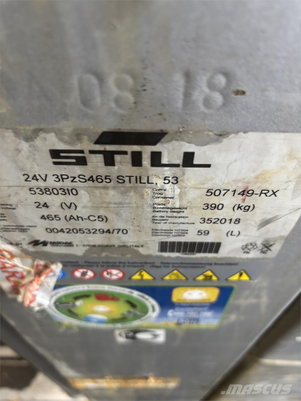 Still OPX 20 Commissionatore basso livello