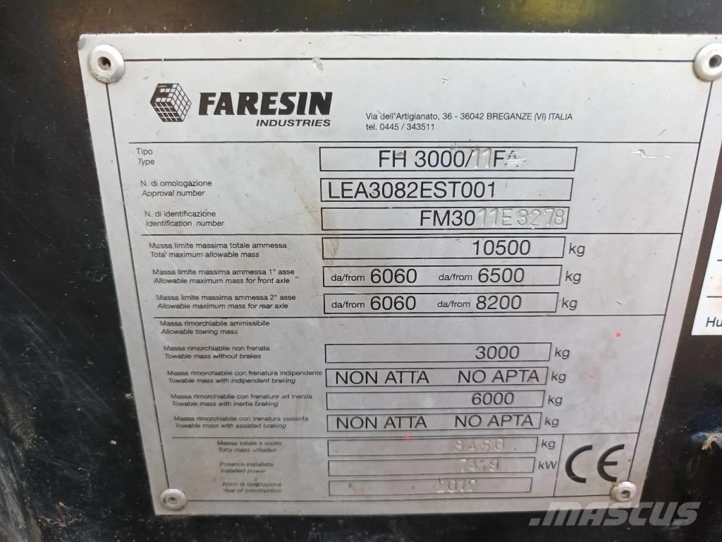 Faresin 11.30 Sollevatori telescopici