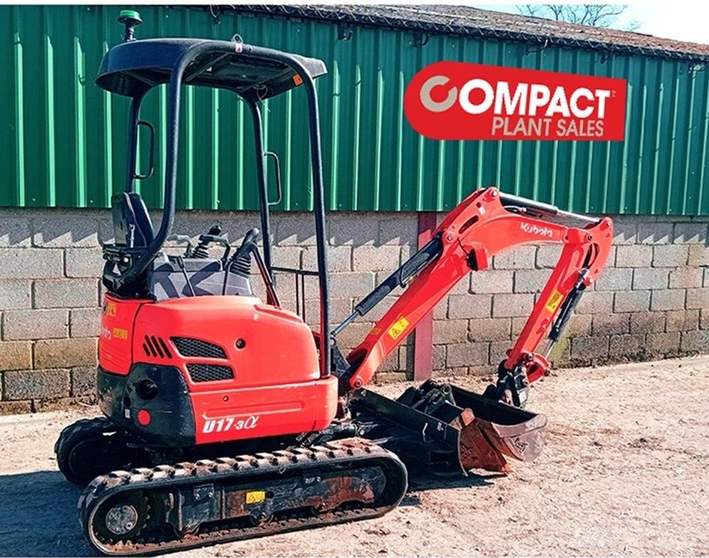 Kubota U17-3a Miniescavatori