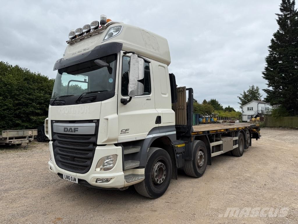 DAF CF 460 Autocarro pianale / argano