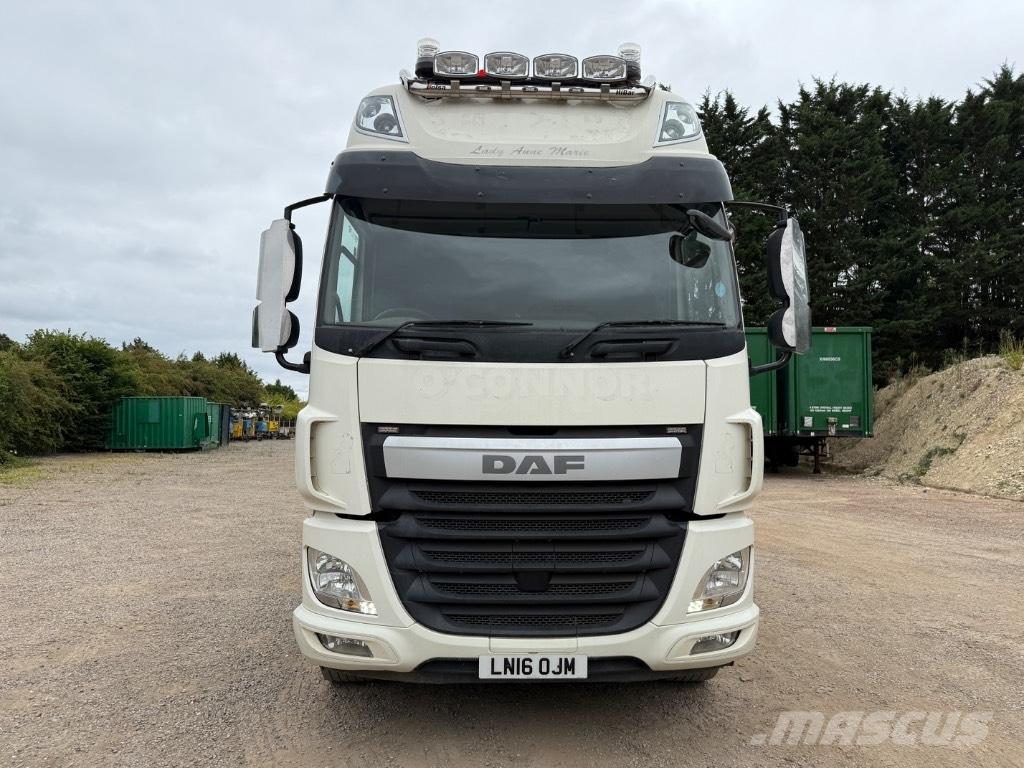 DAF CF 460 Autocarro pianale / argano