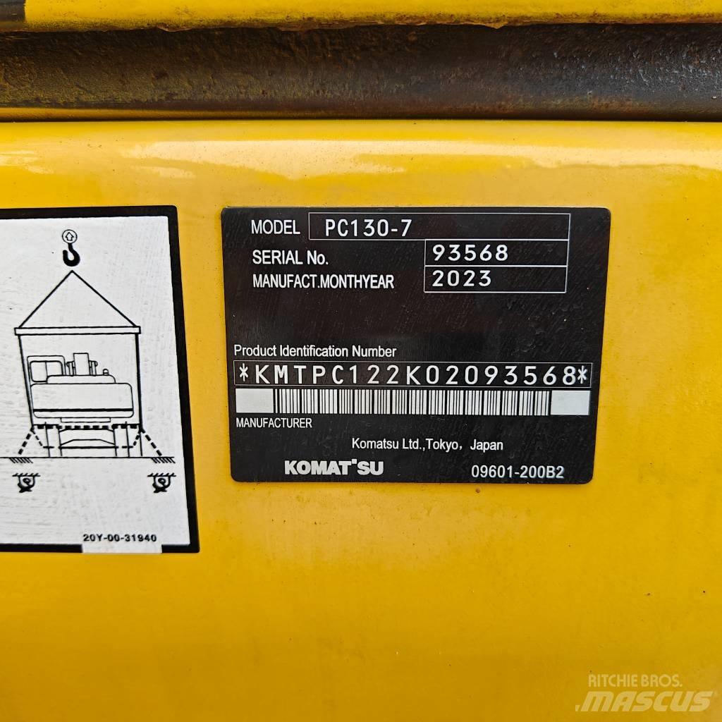 Komatsu 130-7 Escavatori cingolati