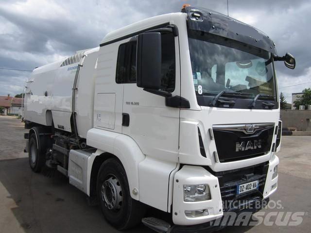 MAN TGS Autocarro spazzatrice