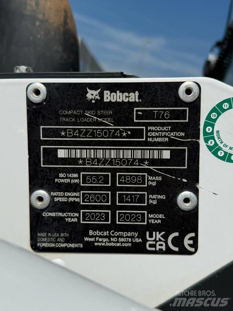 Bobcat T 76 Pale cingolate