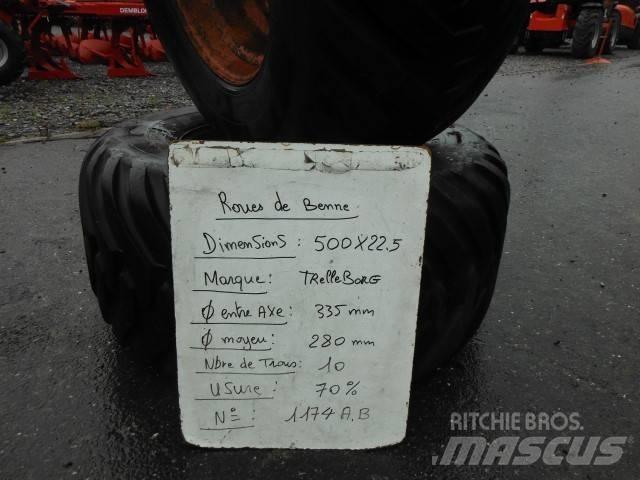 Trelleborg 500/22.5 Pneumatici, ruote e cerchioni
