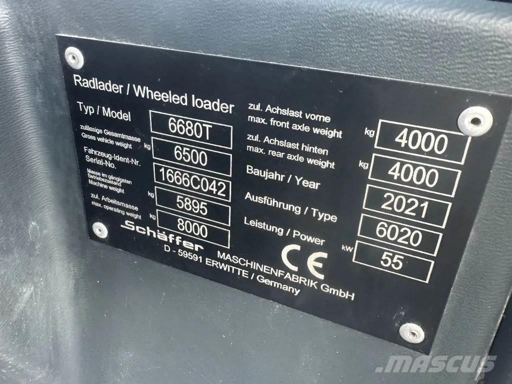 Schäffer 6080T Pale gommate telescopiche