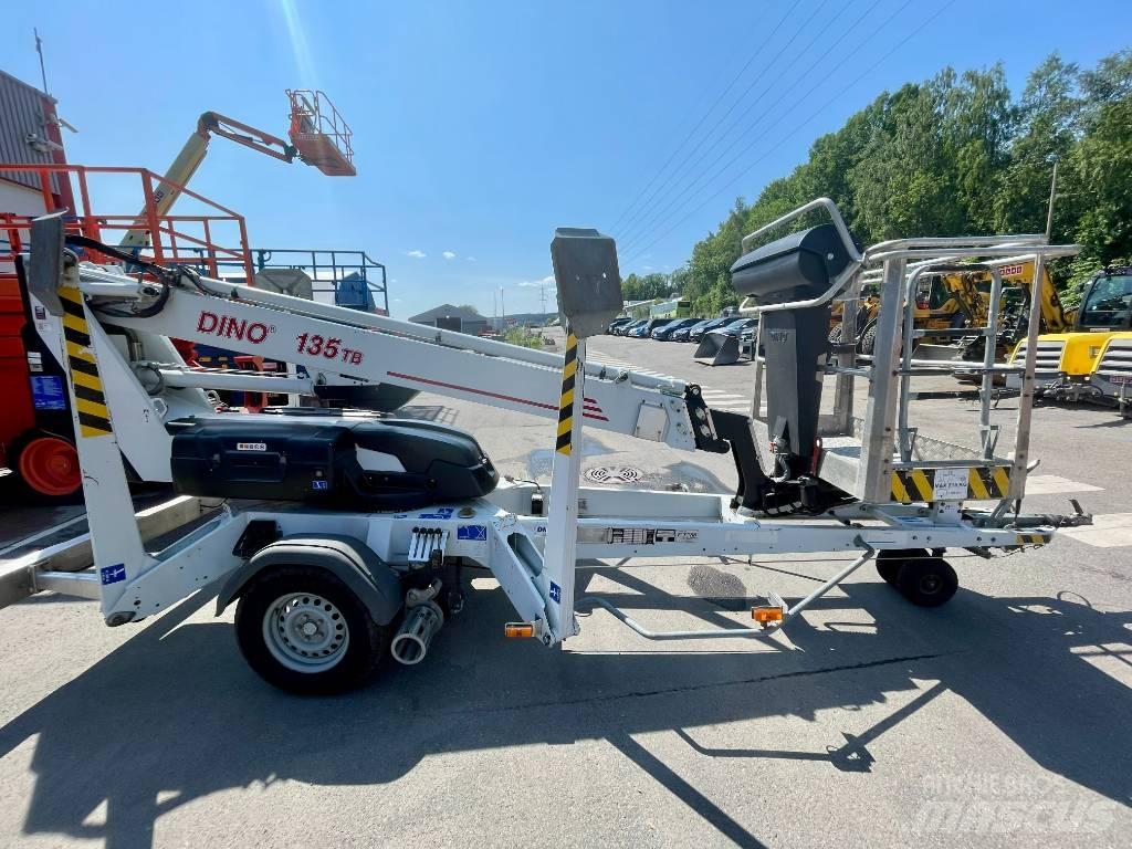Dinolift 135 tb Piattaforme aeree su rimorchio