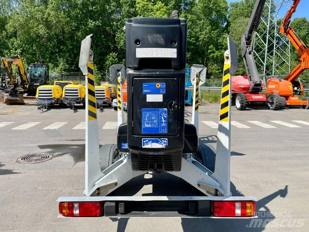 Dinolift 135 tb Piattaforme aeree su rimorchio