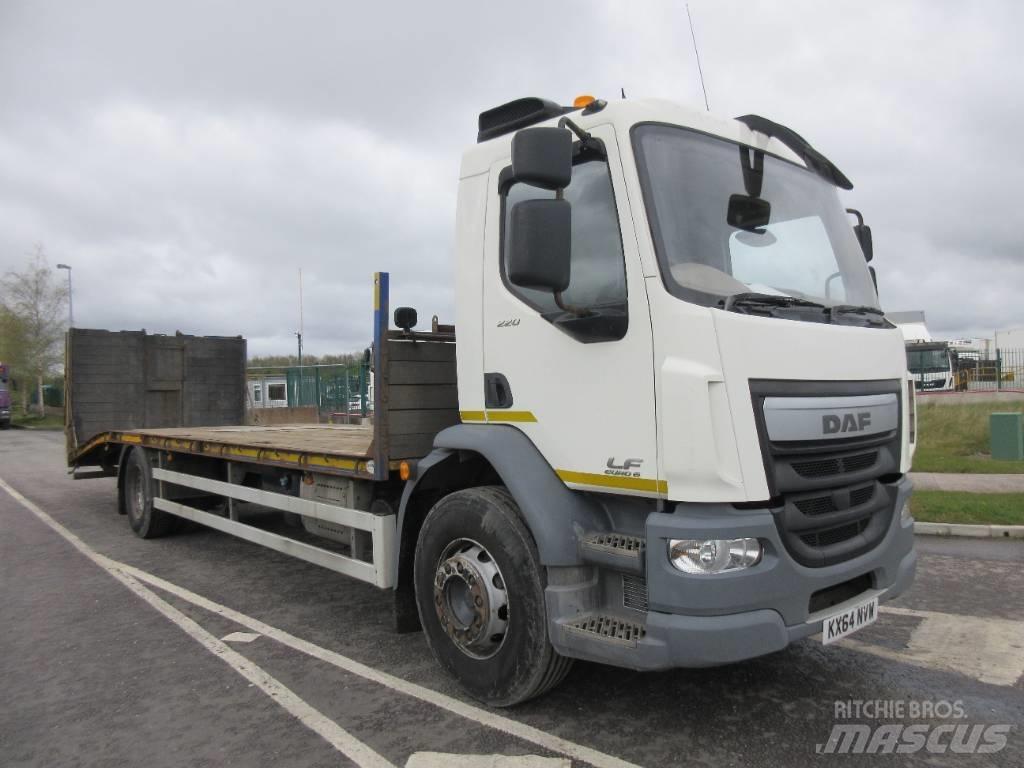 DAF 55.220 Autocarro pianale / argano