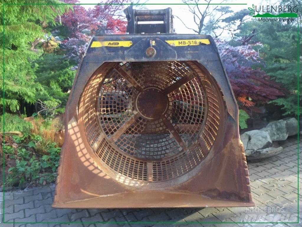 MB Crusher MB-S18 Benne vaglianti